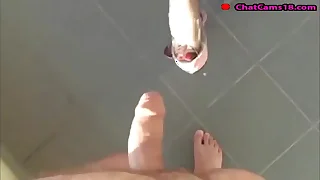 handjob 11 strumpfhose